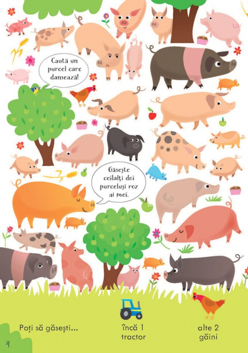 Cauta si gaseste. La ferma (Usborne) [4]