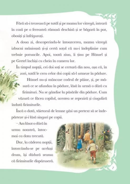 Cenușăreasa și alte povești de Frații Grimm. Basmele copilăriei ilustrate de Tony Wolf [5]