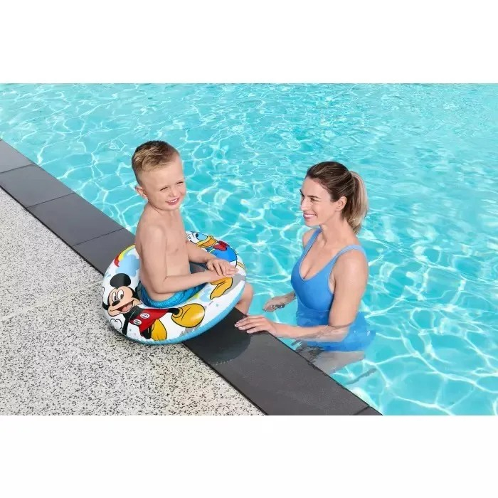 Colac gonflabil BESTWAY 3-6 ani, 56 cm Mickey Mouse si Donald - Disney Junior [5]