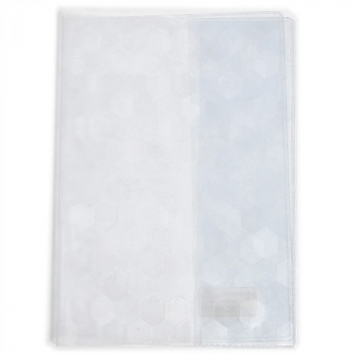 Coperta transparenta cu model hexagon caiet A5 24 cm L x 17,5 cm l [2]