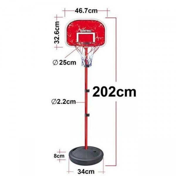 Cos de baschet cu stativ 202 cm inaltime [4]