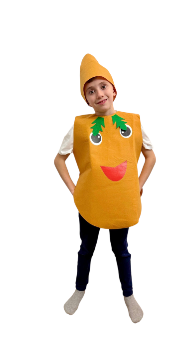 Costum din fetru copii fructe si legume Cartof [1]
