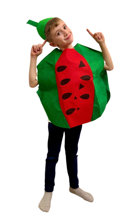 Costum din fetru copii fructe si legume Pepene [1]