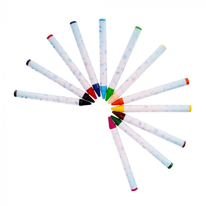 Creioane colorate cerate, Starpak Mermaid, 12 buc [3]