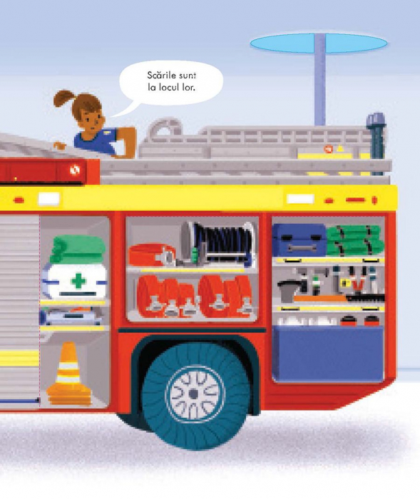 Cum functioneaza o masina de pompieri (Usborne) [5]