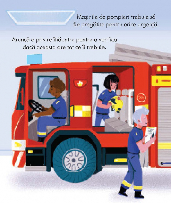 Cum functioneaza o masina de pompieri (Usborne) [4]