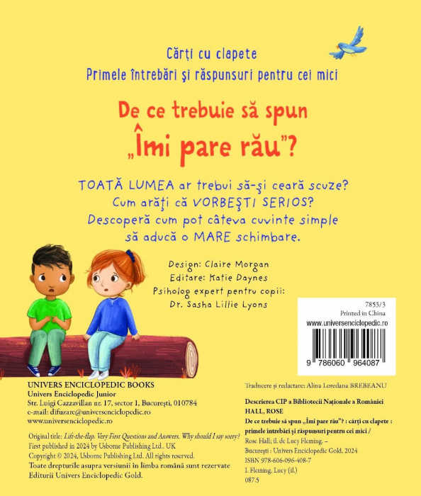De ce trebuie sa spun Imi pare rau? [6]