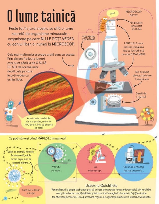 Descopera lumea microscopica (Usborne) [2]