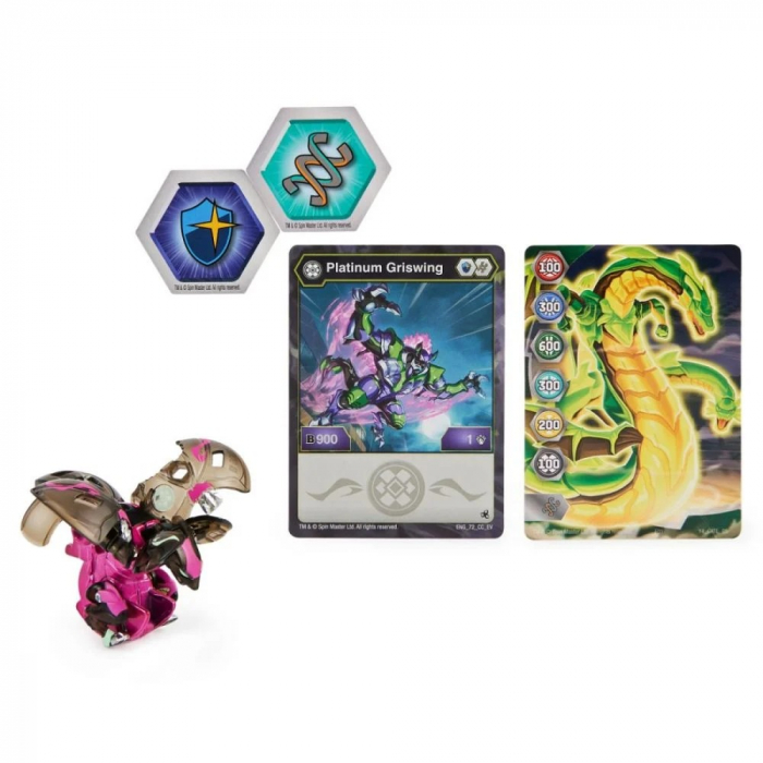 Figurina metalica Bakugan Evolutions, Griswing [3]