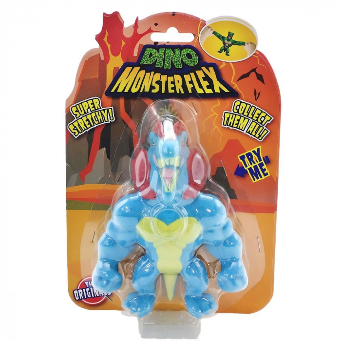Figurina Monster Flex Dino, Monstrulet care se intinde, Dilofox [2]