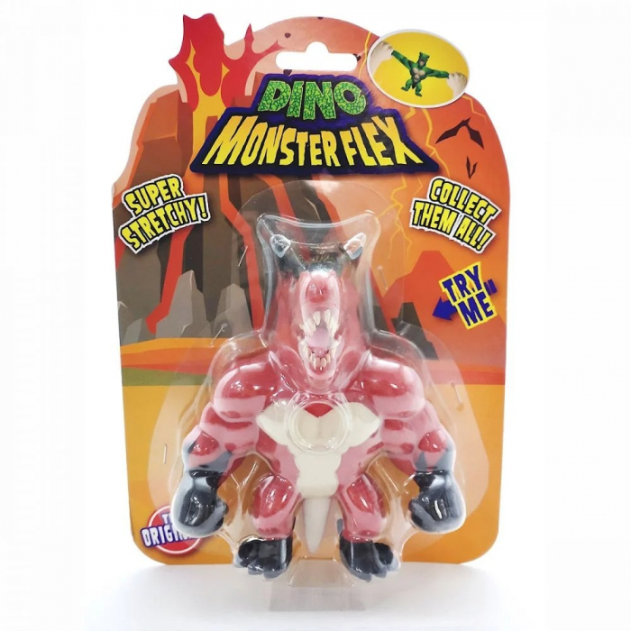 Figurina Monster Flex Dino, Monstrulet care se intinde, Tauro [2]
