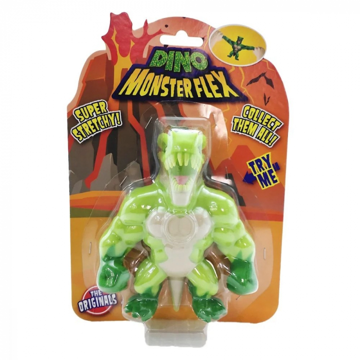 Figurina Monster Flex Dino, Monstrulet care se intinde, Tyrex [2]