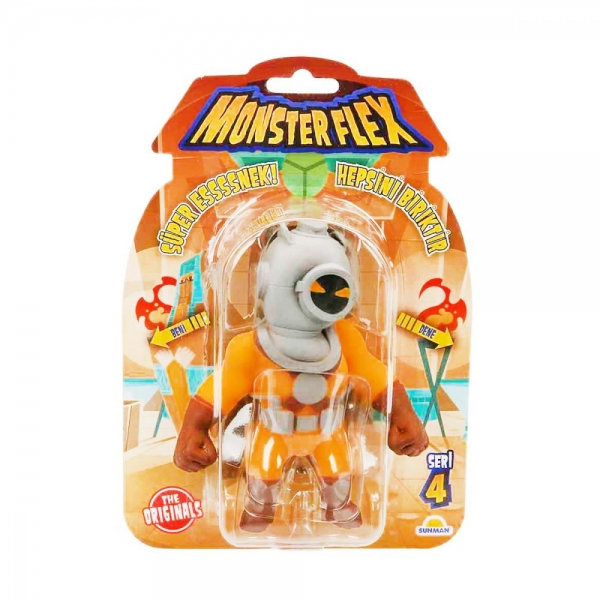 Figurina Monster Flex, Monstrulet care se intinde, S4, Ghost Diver [3]