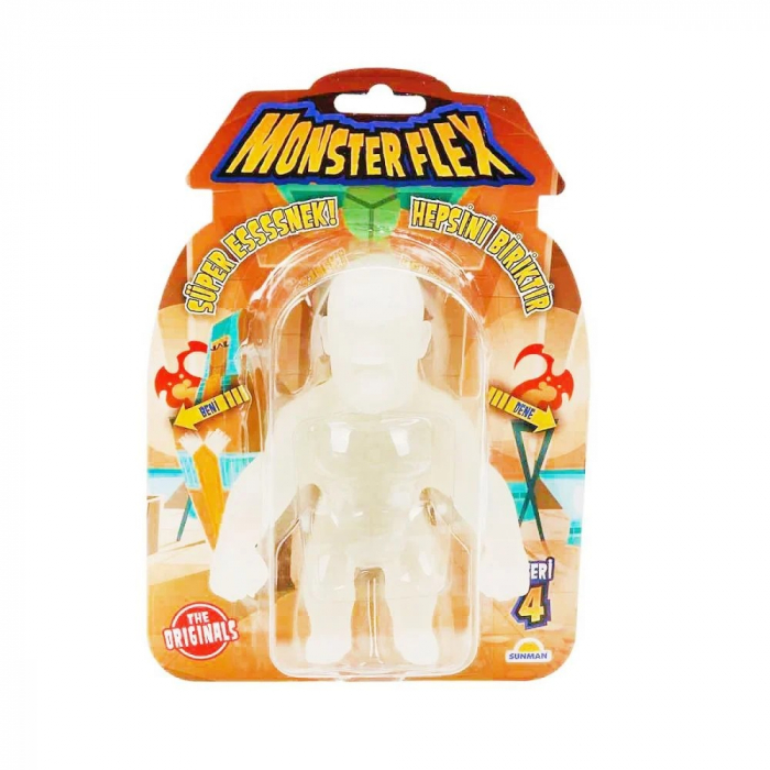 Figurina Monster Flex, Monstrulet care se intinde, S4, Invisible man [3]