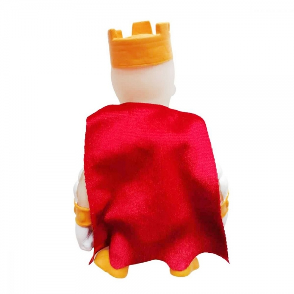 Figurina Monster Flex, Monstrulet care se intinde, S4, King Skeleton [2]