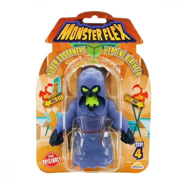 Figurina Monster Flex, Monstrulet care se intinde, S4,Spectre [3]