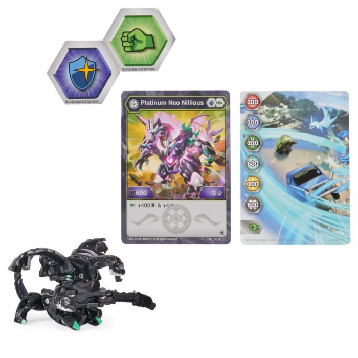 Figurina Platinum Bakugan Legends, Neo Nillious [2]