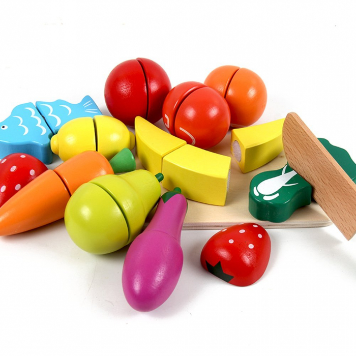 Găletuşă cu fructe şi legume de feliat din lemn [9]