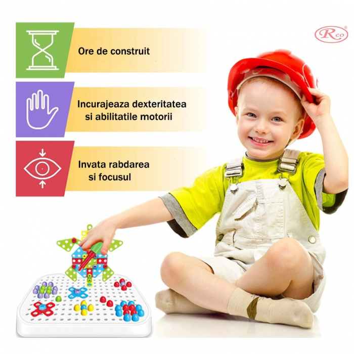 Gentuţă bormaşină cu baterii, şuruburi si accesorii de construit RCO [8]