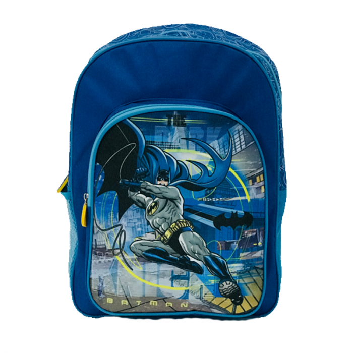Ghiozdan mediu 2 compartimente BATMAN 37 cm [3]