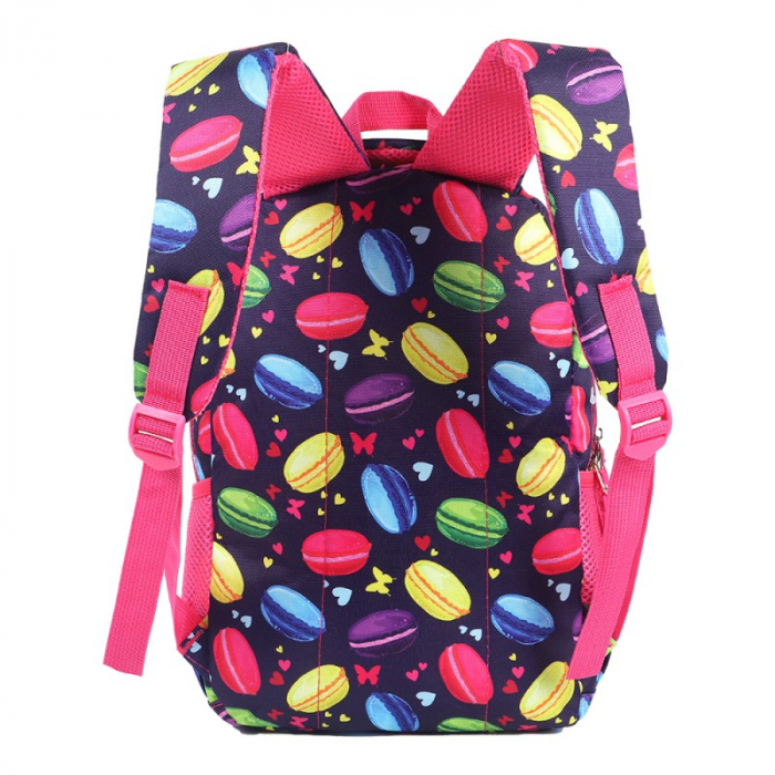 Ghiozdan mediu scoala 4 compartimente  38 x 26.5 x 12 cm Mesco macaroons [3]