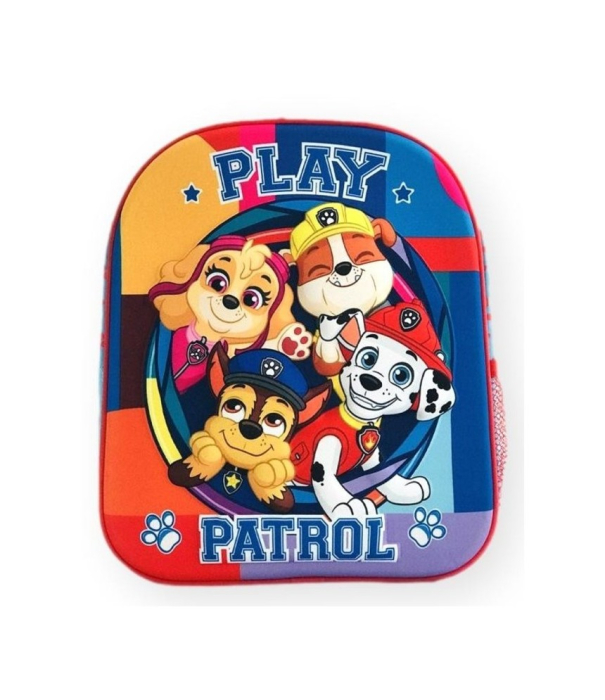 Ghiozdan mic de gradinita 3D Patrula Catelusilor Play Patrol 32x28x11 cm [3]