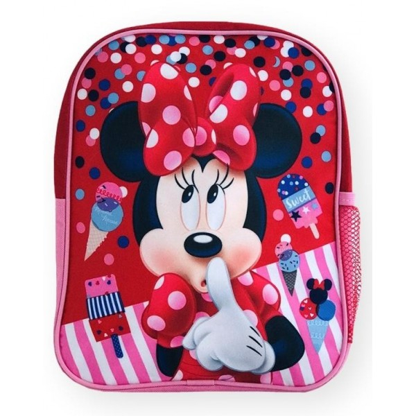 Ghiozdan Pentru Gradinita, 1 Compartiment, Minnie Si Inghetata , 33 Cm [3]