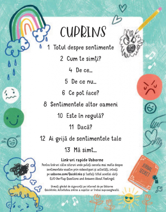 Intrebari si raspunsuri despre sentimente (Usborne) [2]