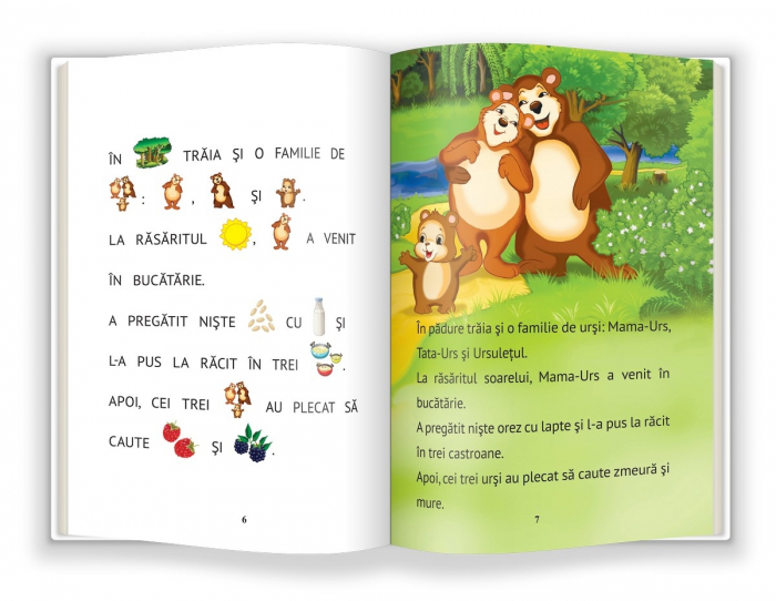 Invat sa citesc! Nivelul 0. Bucle Aurii [4]
