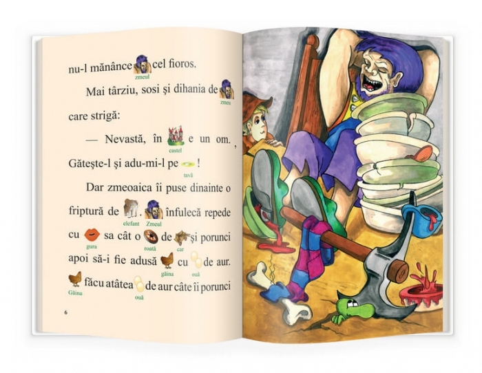 Invat sa citesc! Nivelul 1. Jack şi vrejul de fasole [2]