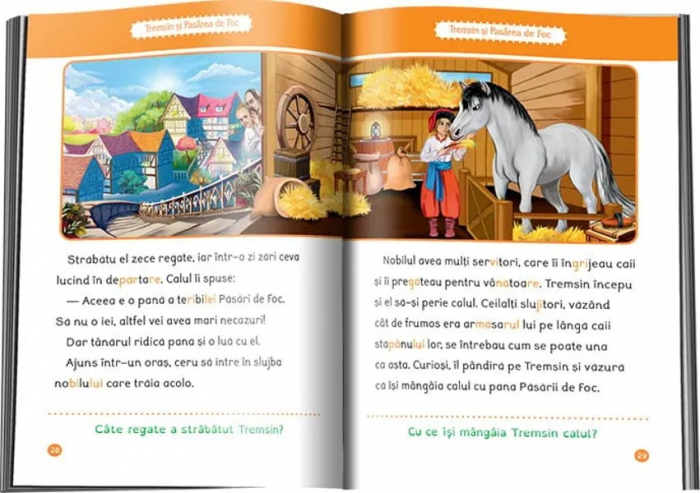 Invat sa citesc nivelul 2! Ginerele soricelului Tremsin si Pasarea de Foc [2]