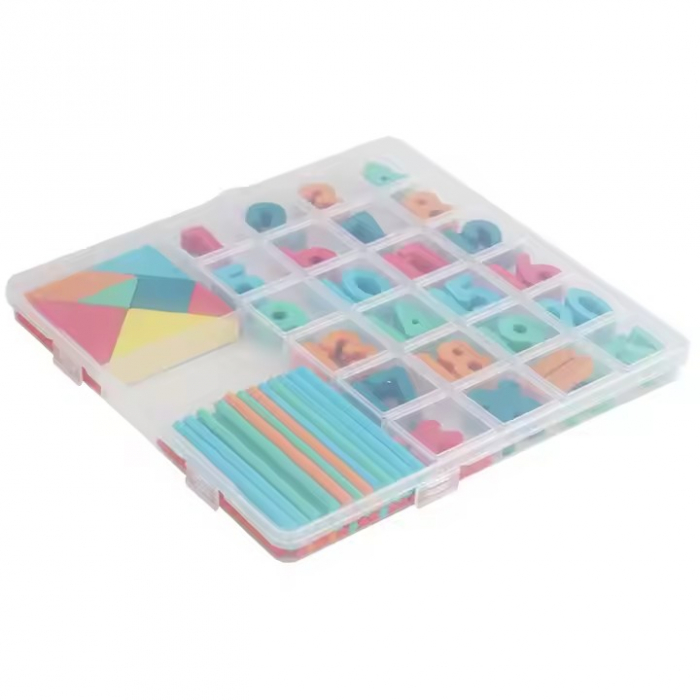 Joc 2 in 1 din lemn Invata matematica si tangram [4]