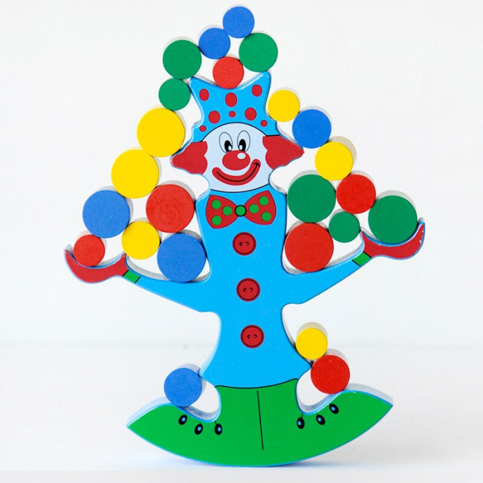 Joc de tip balanță clovn - CLOWN BALANCE din lemn [3]