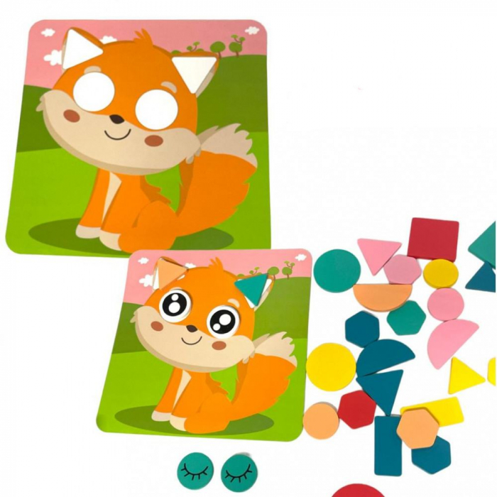 Joc creativ POTRIVESTE FORMELE GEOMETRICE - Shape matching [3]
