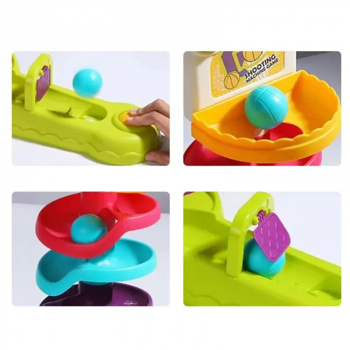 Joc de aruncare la cos cu tobogan minge Basketball shooting game [2]