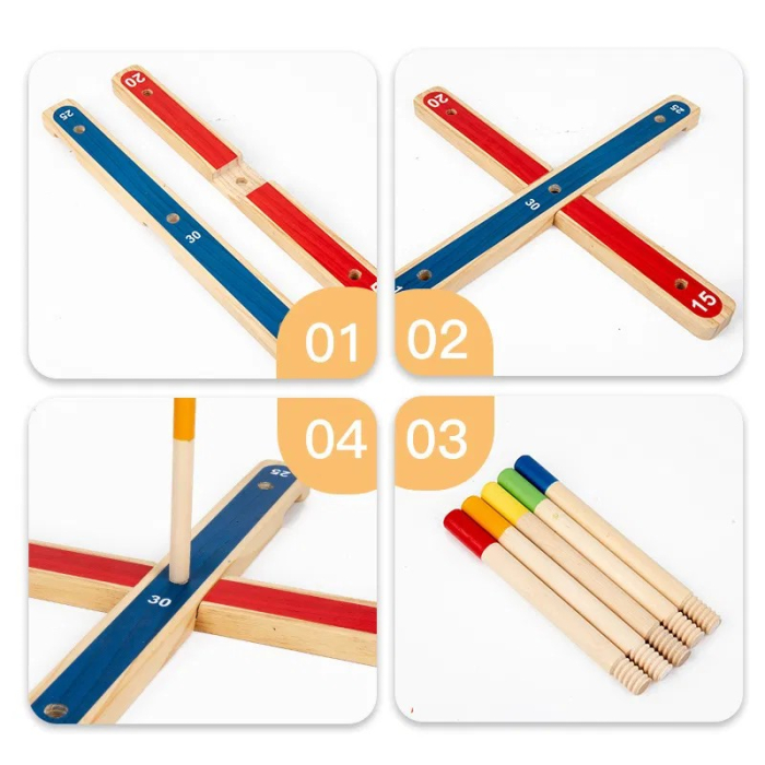 Joc de aruncat la tinta cu inele Ferrule Game [5]