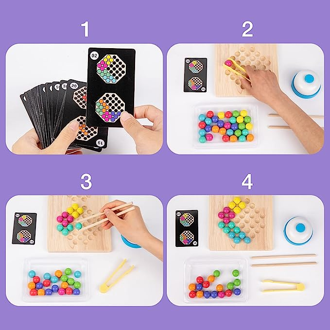 Joc de atentie si rapiditate BATALIA BILELOR Bead Fight [7]