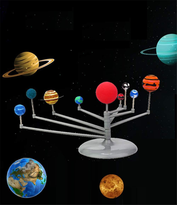 Joc de creativitate cu acuarele incluse Kit Sistemul solar [4]