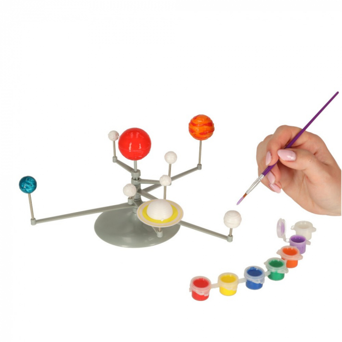 Joc de creativitate cu acuarele incluse Sistemul solar Planetarium [3]