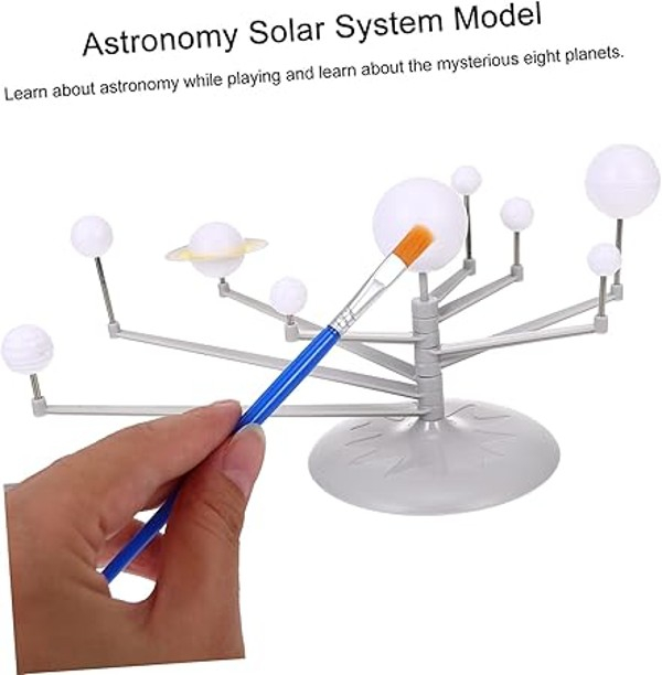 Joc de creativitate cu acuarele incluse Sistemul solar Planetarium [7]