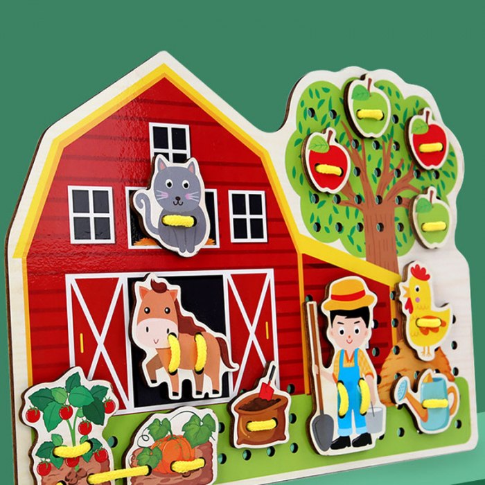 Joc de insiruit ferma - Farm threading board [2]