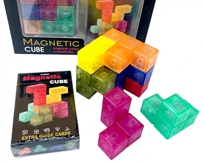 Joc de logica si creativitate Magnetic Cube [3]