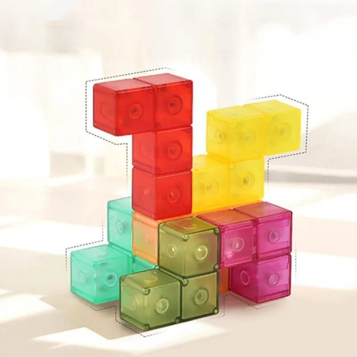 Joc de logica si creativitate Magnetic Cube [7]