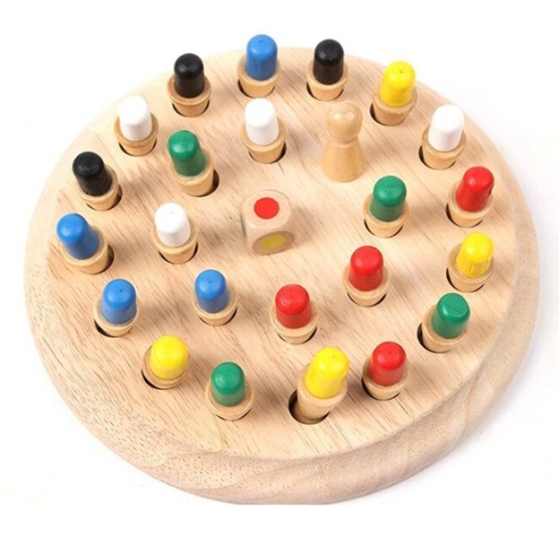 Joc de memorie din lemn Memory Chess [2]