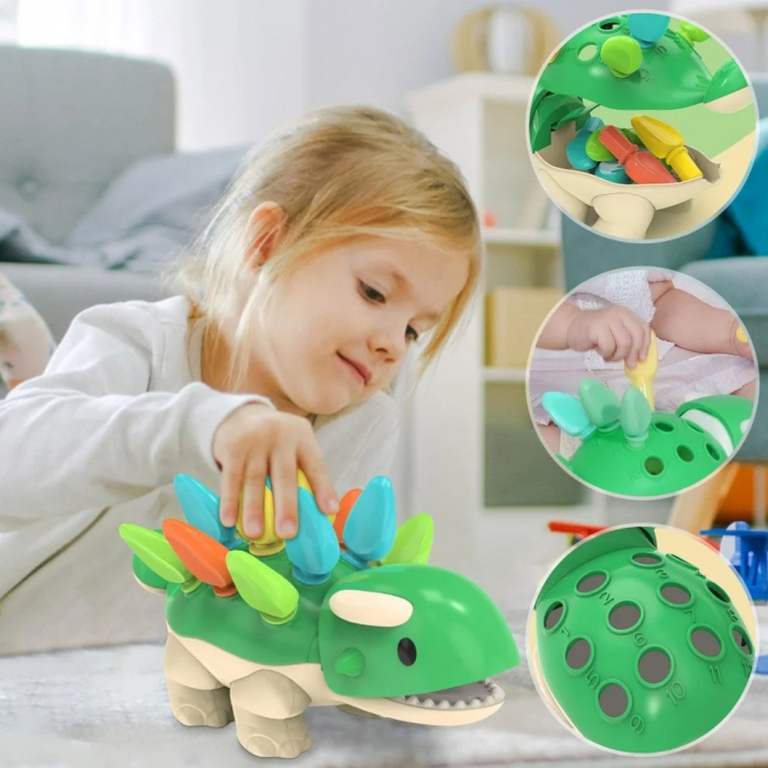 Joc de motricitate pentru bebelusi Fun Dinosaur [3]