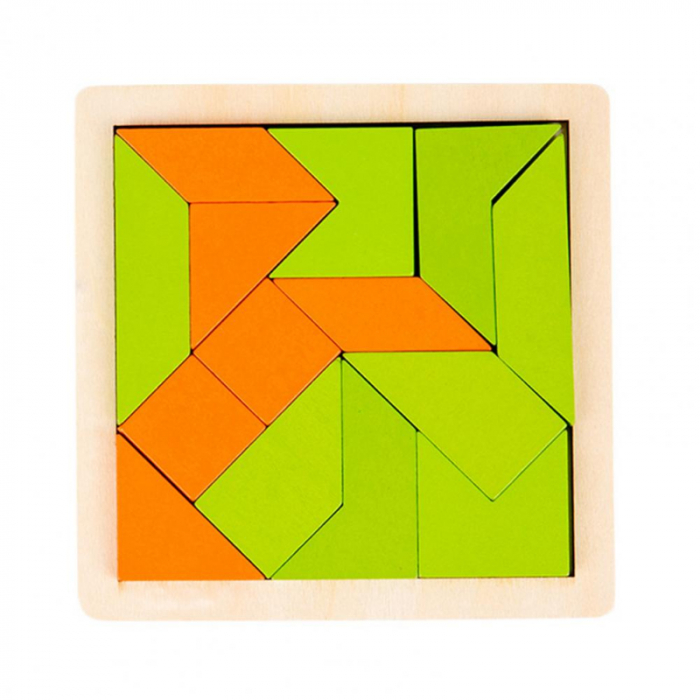Joc de potrivire forme si rapiditate cu sonerie Tangram Battle [8]
