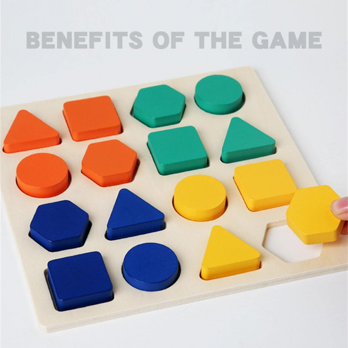 Joc de potrivire forme si rapiditate cu sonerie Thinking play against game [6]