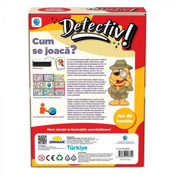 Joc de societate Detectiv Smile Games [2]