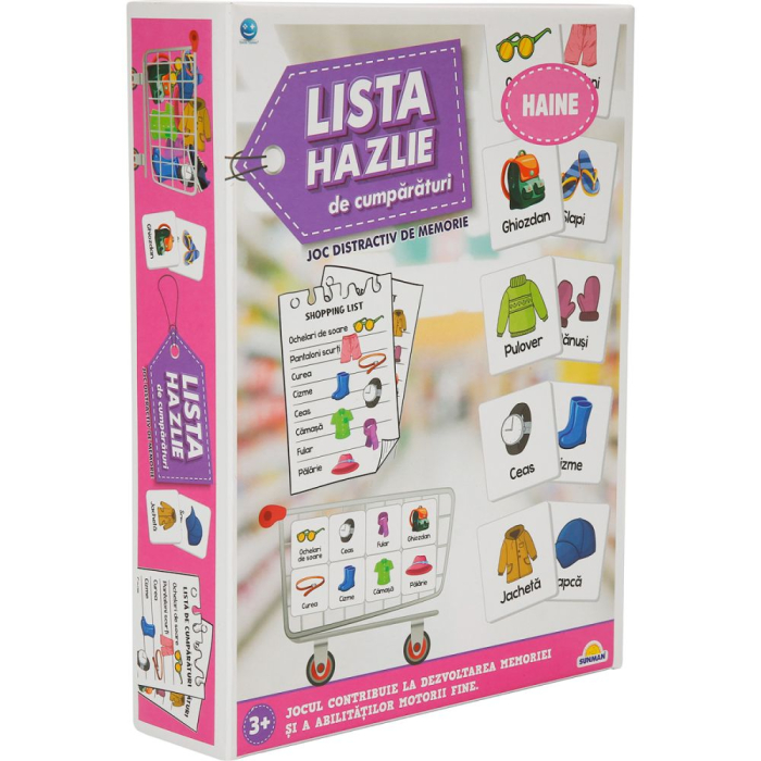 Joc de societate, Smile Games, Lista Hazlie de Cumparaturi [4]