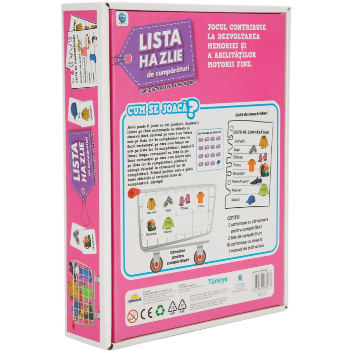 Joc de societate, Smile Games, Lista Hazlie de Cumparaturi [5]